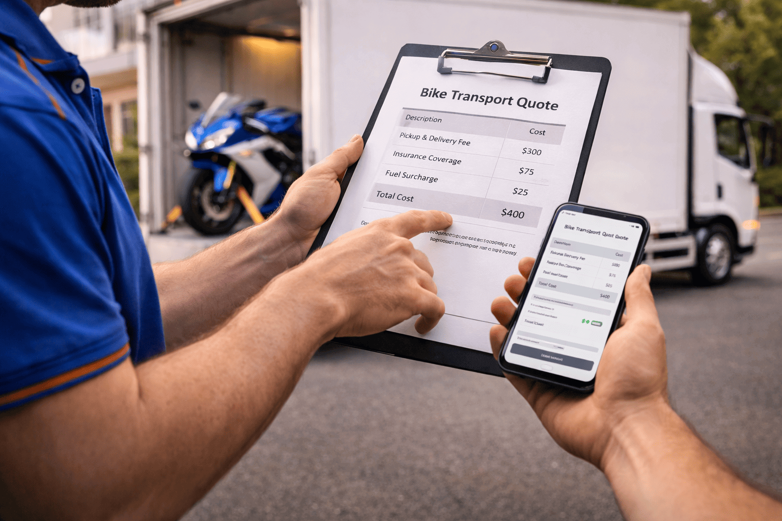 Get Bike Transport Quote